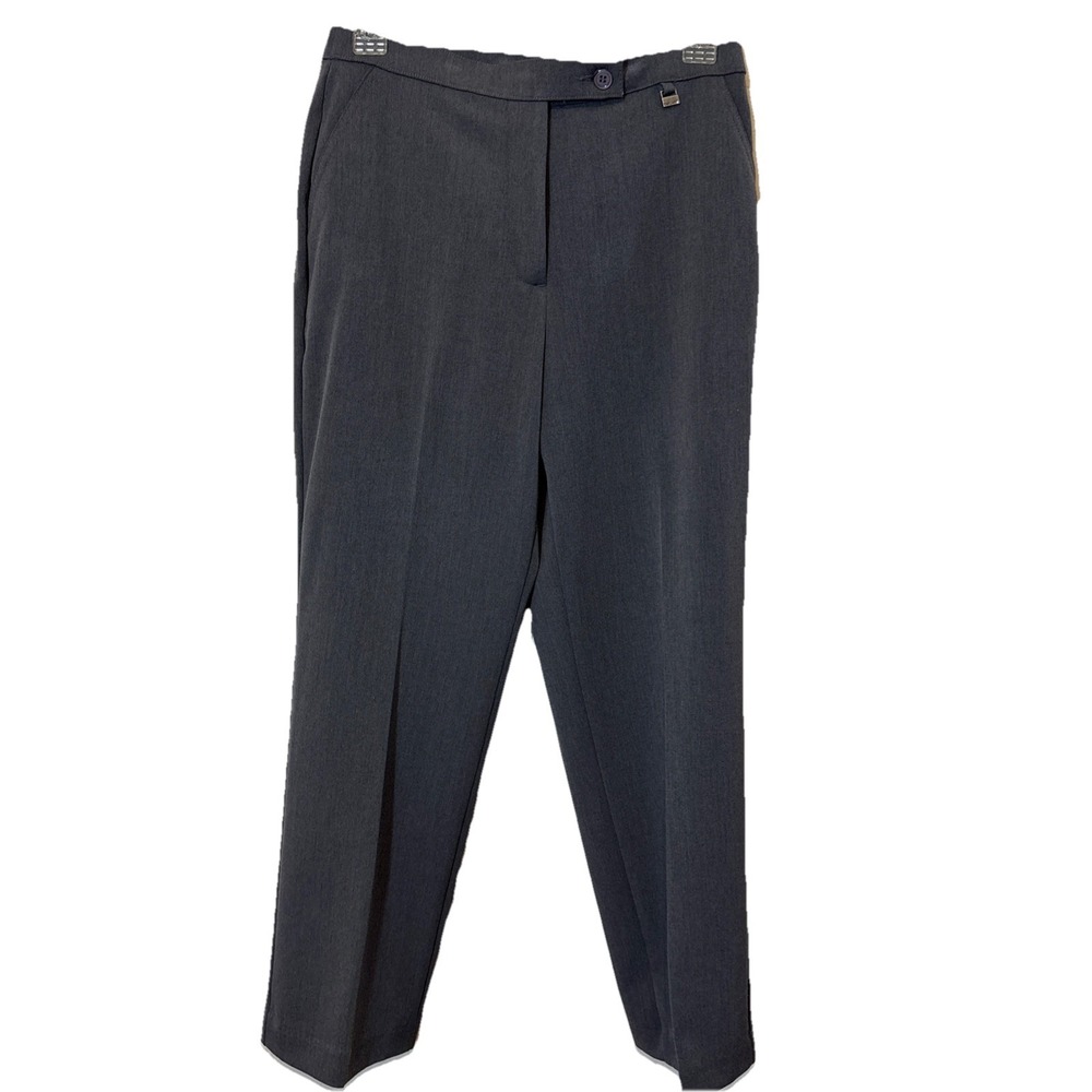 Tanjay Dress Pants Women Sz 6P Gray Casual Professional Closet Staple